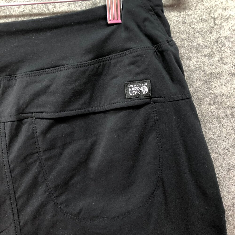 Mountian Hardwear Outdoors Shorts Womens XL Black Hiking Camping Modest - Picture 3 of 10